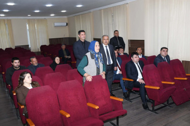 01 aprel 2026-cı il tarixdə Ağdam Rayon İcra Hakimiyyətində vətəndaşların növbəti qəbulu keçirilib