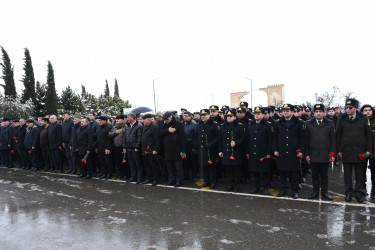 Ağdamda 20 Yanvar faciəsinin 36-cı ildönümünə həsr olunmuş anım mərasimi keçirilib