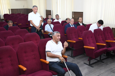 16 sentyabr 2026-cı il tarixində Ağdam Rayon İcra Hakimiyyətində vətəndaşların növbəti qəbulu keçirilib