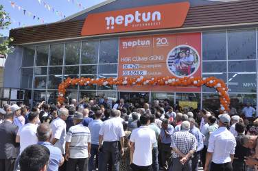 Ağdamda  “Neptun Supermarket”  fəaliyyətə başladı