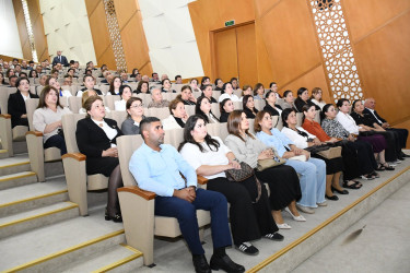 02.10.2026-cı il tarixdə Ağdamda Beynəlxalq Müəllimlər Günü qeyd edilib