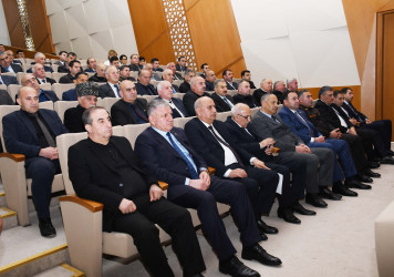 Ağdamda 2025-ci ilin sosial-iqtisadi inkişafının yekunları və 2026-cı ildə qarşıda duran vəzifələrə həsr olunmuş hesabat yığıncağı keçirilib