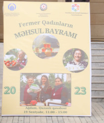 Ağdamda “Kənd Qadınlarının Məhsul Bayramı” festivalı təşkil edilib