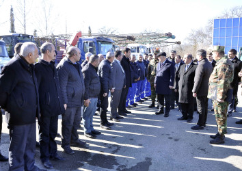 Ağdamda Mülki Müdafiə qərargahının nümunəvi Mülki Müdafiə məşqi keçirilib