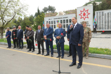 Ağdamda Milli Qəhrəmanın anım günü qeyd olunub