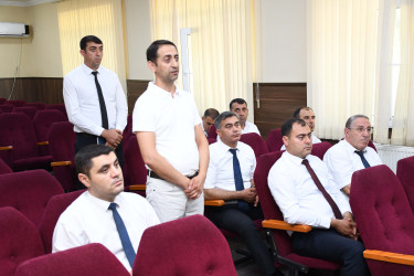 22 iyul 2026-cı il tarixində Ağdam Rayon İcra Hakimiyyətində vətəndaşların növbəti qəbulu keçirilib