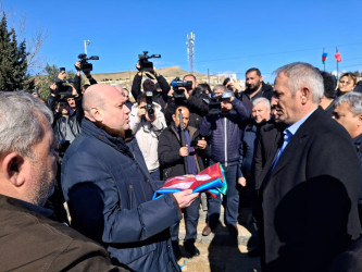 Birinci Qarabağ müharibəsi zamanı itkin düşmüş Hüseynov Rafiq Hüseyn oğlunun dəfn mərasimi baş tutub