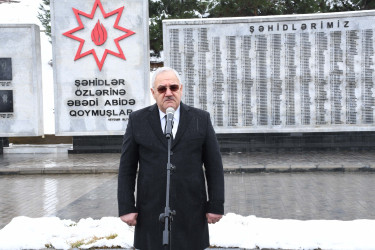Ağdamda 20 Yanvar faciəsinin 36-cı ildönümünə həsr olunmuş anım mərasimi keçirilib