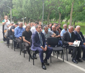 12.05.2025-ci il tarixdə Milli Məclisin deputatı Bəxtiyar Əliyev Ağdamda seçiciləri ilə görüşüb