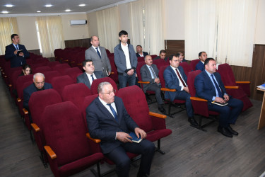 08 aprel 2026-cı il tarixdə Ağdam Rayon İcra Hakimiyyətində vətəndaşların növbəti qəbulu keçirilib