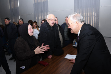 Ağdam Rayon İcra Hakimiyyətinin başçısı Vaqif Həsənovun Abşeron rayonu Mehdiabad qəsəbəsində səyyar qəbul-görüşü keçirilib