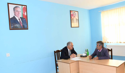 10 oktyabr 2025-ci il tarixdə Ağdam Rayon İcra Hakimiyyətinin başçısı Vaqif Həsənovun növbəti səyyar qəbul-görüşü keçirilib