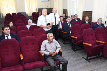 23 sentyabr 2026-cı il tarixində Ağdam Rayon İcra Hakimiyyətində vətəndaşların növbəti qəbulu keçirilib