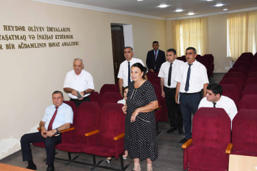 03 sentyabr 2025-ci il tarixdə Ağdam Rayon İcra Hakimiyyətində vətəndaşların növbəti qəbulu keçirilib