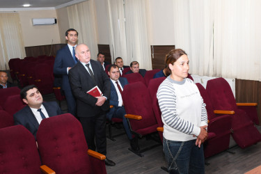 22 aprel 2026-cı il tarixdə Ağdam Rayon İcra Hakimiyyətində vətəndaşların növbəti qəbulu keçirilib