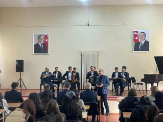 Ağdamda 2 fevral-Azərbaycan Gəncləri Gününə həsr olunmuş tədbir keçirilib