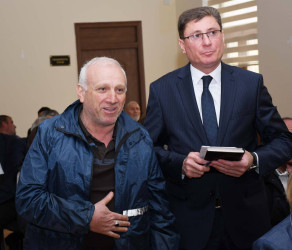 Ağdam Rayon İcra Hakimiyyətinin başçısı Vaqif Həsənovun Bakı şəhəri, Qaradağ rayonu Ümid qəsəbəsində səyyar qəbul-görüşü keçirilib