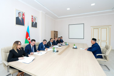 Dini Qurumlarla İş üzrə Dövlət Komitəsinin sədri Ramin Məmmədov Ağdam rayonunda vətəndaşları qəbul edib