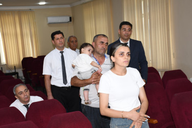 10 sentyabr 2025-ci il tarixdə Ağdam Rayon İcra Hakimiyyətində vətəndaşların növbəti qəbulu keçirilib