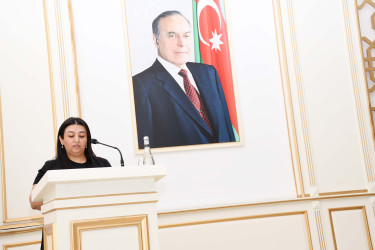 Ağdamda görkəmli oftalmoloq-alim, akademik Zərifə xanım Əliyevanın anadan olmasının 103 illiyinə həsr olunmuş tədbir keçirilib