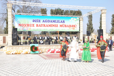 08 noyabr 2023-cü il tarixdə Ağdamda Zəfər Gününə həsr olunmuş bayram tədbiri keçirilib