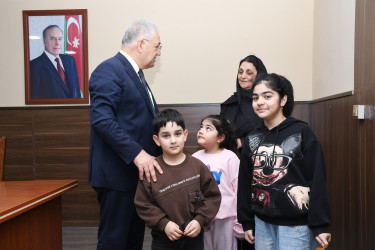 08 aprel 2026-cı il tarixdə Ağdam Rayon İcra Hakimiyyətində vətəndaşların növbəti qəbulu keçirilib