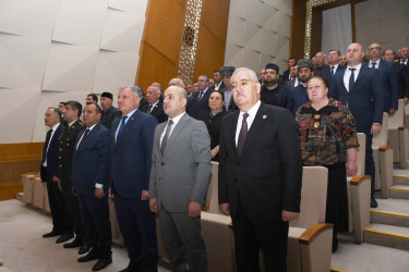 Ağdamda Azərbaycanın Milli Qəhrəmanı Baxşeyiş Paşayevin 90 illik yubileyi qeyd edilib