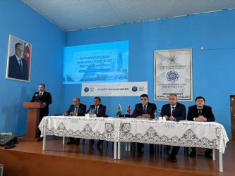 Ağdamda Korrupsiyaya qarşı mübarizənin gücləndirilməsinə dair 2022-2026-cı illər üçün Milli Fəaliyyət Planı"ndan irəli  gələn əsas məsələ və vəzifələrə həsr olunmuş tədbir təşkil olunub