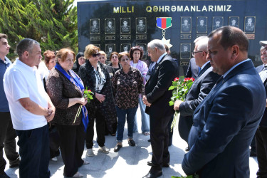 Ağdamda Azərbaycanın Milli Qəhrəmanı Allahverdi Bağırovun anım günü qeyd edilib