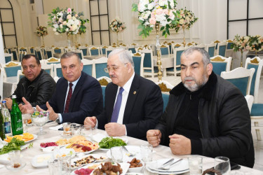 12.03.2026-cı il tarixdə Ağdamda Müqəddəs Ramazan ayı münasibətilə iftar mərasimi təşkil olunub