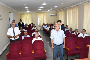 30  iyul 2025-ci il tarixdə Ağdam Rayon İcra Hakimiyyətində vətəndaşların növbəti qəbulu keçirilib