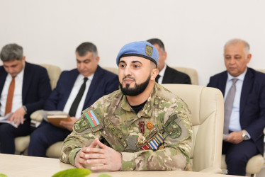 Azərbaycan Respublikasının Əmək və Əhalinin Sosial Müdafiəsi naziri Anar Əliyev Ağdamda vətəndaşları qəbul edib