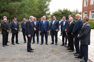 Ağdam Rayon İcra Hakimiyyətinin başçısı Vaqif Həsənovun rayonun Üçoğlan kəndində səyyar qəbul-görüşü keçirilib