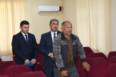 08 oktyabr 2025-ci il tarixdə Ağdam Rayon İcra Hakimiyyətində vətəndaşların növbəti qəbulu keçirilib