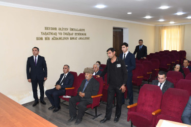 08 oktyabr 2025-ci il tarixdə Ağdam Rayon İcra Hakimiyyətində vətəndaşların növbəti qəbulu keçirilib