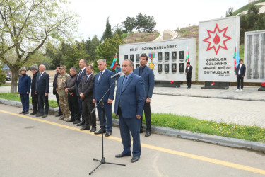 Ağdamda Milli Qəhrəmanın anım günü qeyd olunub