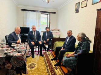 Ağdam Rayon İcra Hakimiyyətinin başçısı Vaqif Həsənovun Müşfiqabad köçkün şəhərciyində səyyar qəbul-görüşü keçirilib