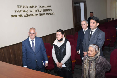 01 aprel 2026-cı il tarixdə Ağdam Rayon İcra Hakimiyyətində vətəndaşların növbəti qəbulu keçirilib