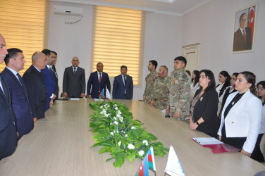 Ağdamda “Konstitusiya və Suverenlik İli” çərçivəsində 18 Oktyabr-Müstəqilliyin Bərpası Günü münasibətilə dəyirmi masa təşkil edilib