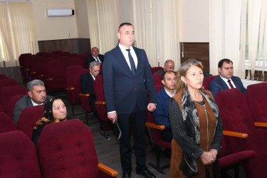06 may 2026-cı il tarixdə Ağdam Rayon İcra Hakimiyyətində vətəndaşların növbəti qəbulu keçirilib