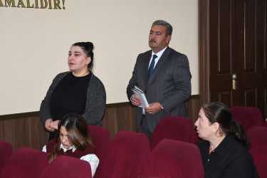 12 noyabr 2025-ci il tarixdə Ağdam Rayon İcra Hakimiyyətində vətəndaşların növbəti qəbulu keçirilib