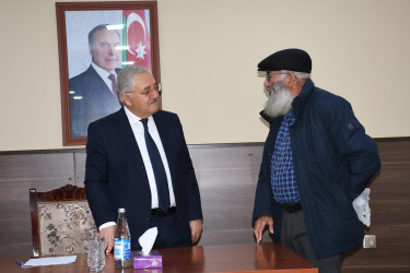 26 noyabr 2025-ci il tarixdə Ağdam Rayon İcra Hakimiyyətində vətəndaşların növbəti qəbulu keçirilib