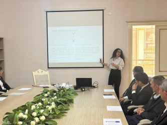 Ağdamda dövlət qulluqçuları növbəti dəfə təlimatlandırılıb