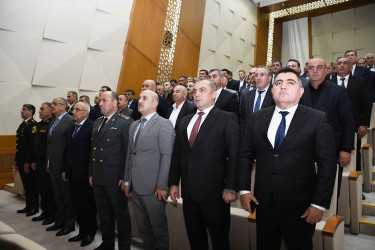 Ağdam rayonunda Azərbaycan Respublikasının Prezidenti cənab İlham Əliyevin Yeni Azərbaycan Partiyasının VIII Qurultayındakı çıxışından irəli gələn vəzifələrə dair müşavirə keçirilib