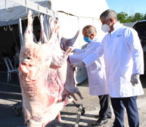 Ağdamda müqəddəs Qurban Bayramı qeyd olunub