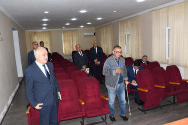 17 sentyabr 2025-ci il tarixdə Ağdam Rayon İcra Hakimiyyətində vətəndaşların növbəti qəbulu keçirilib