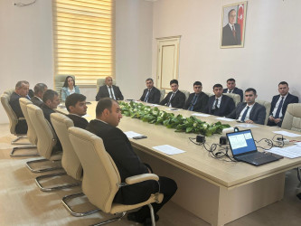 Ağdamda dövlət qulluqçuları növbəti dəfə təlimatlandırılıb