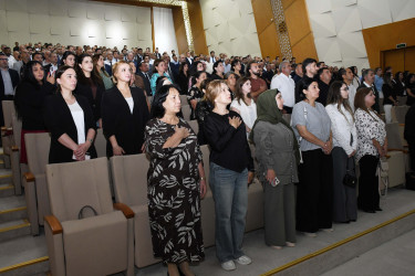 Ağdamda Azərbaycanın Milli Qəhrəmanı Natiq Qasımova həsr olunmuş"Düşmənə qarşı tək" qısametrajlı filminin təqdimatı keçirilib