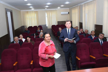 20 may 2026-cı il tarixdə Ağdam Rayon İcra Hakimiyyətində vətəndaşların növbəti qəbulu keçirilib