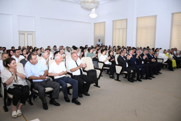 17.06.2026-cı il tarixdə Ağdamda Tibb işçilərinin peşə bayramı gününə həsr edilmiş tədbir keçirildi